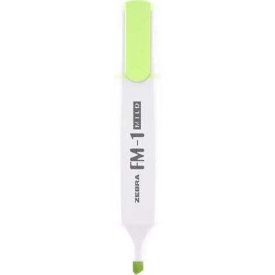 ZEBRA FM-1 Mild Szövegkiemelő 3.5 mm zöld ZEBRA FM-1 Mild Szövegkiemelő 3.5 mm zöld