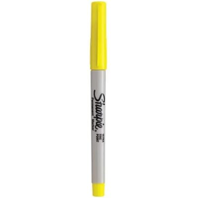 SHARPIE Ultra Fine Point Alkoholos marker 0.5 mm kúpos sárga SHARPIE Ultra Fine Point Alkoholos marker 0.5 mm kúpos sárga