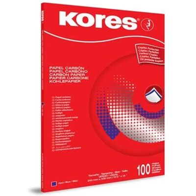 KORES Indigó A4 kézi 100 lap kék KORES Indigó A4 kézi 100 lap kék