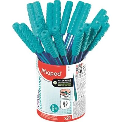 MAPED Kidy Learn Concentration Írástanuló grafitceruza HB 20db MAPED Kidy Learn Concentration Írástanuló grafitceruza HB 20db