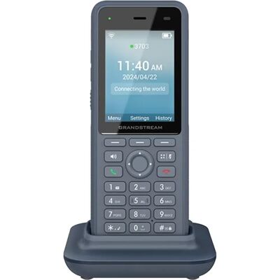 Vezeték nélküli VoIP telefon Grandstream WP836 Bluetooth-tal - Támogatja 3 vonalat - Wi-Fi 802.11ax Vezeték nélküli VoIP telefon Grandstream WP836 Bluetooth-tal - Támogatja 3 vonalat - Wi-Fi 802.11ax