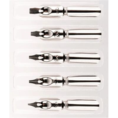 KOH-I-NOOR 9661005001BL kalligrafikus írócsúcs készlet 5db KOH-I-NOOR 9661005001BL kalligrafikus írócsúcs készlet 5db