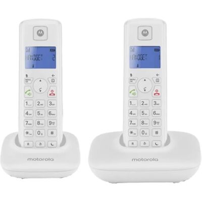 Motorola T402 telefon készülék vezeték nélküli DECT fehér Motorola T402 telefon készülék vezeték nélküli DECT fehér