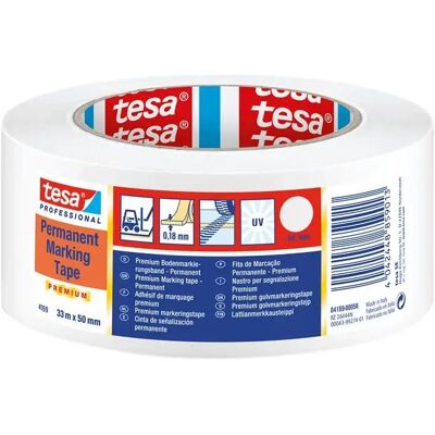 TESA Professional Premium Jelölőszalag 50mm x 33m fehér TESA Professional Premium Jelölőszalag 50mm x 33m fehér