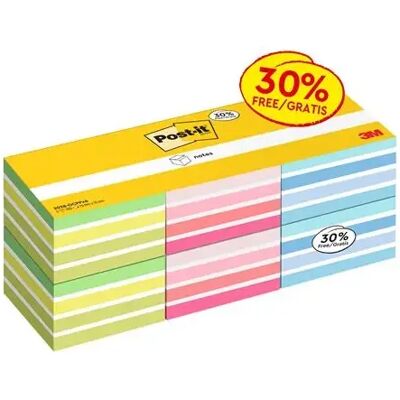 3M POSTIT Öntapadó jegyzettömb 76x76mm 6x450 lap vegyes színek 3M POSTIT Öntapadó jegyzettömb 76x76mm 6x450 lap vegyes színek