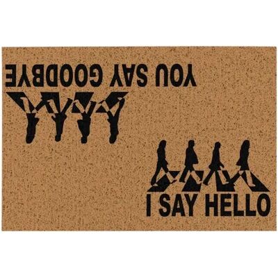 IRIS KT-283 HELLO-GOODBYE lábtörlő 40x60 cm-es IRIS KT-283 HELLO-GOODBYE lábtörlő 40x60 cm-es