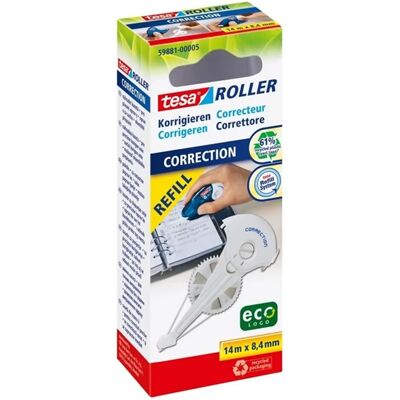 TESA 59881 Hibajavító roller utántöltő kazetta 14m x 84mm 59881-00005-05 TESA 59881 Hibajavító roller utántöltő kazetta 14m x 84mm 59881-00005-05