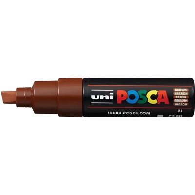 UNI POSCA PC-8K Dekormarker 8.0 mm barna 2UPC8KB UNI POSCA PC-8K Dekormarker 8.0 mm barna 2UPC8KB