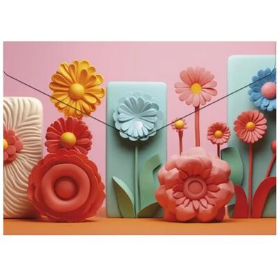 PANTA PLAST Modern Flowers Irattartó tasak A4 PP patentos 180 mikron INP4106261 PANTA PLAST Modern Flowers Irattartó tasak A4 PP patentos 180 mikron INP4106261