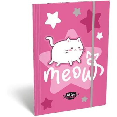 OEM LIZZYSULI Gumis mappa karton A4 mintás Stars Purrfect TICLGMKSA4 OEM LIZZYSULI Gumis mappa karton A4 mintás Stars Purrfect TICLGMKSA4