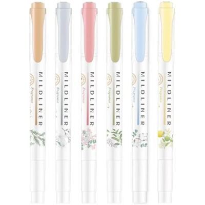 ZEBRA Szövegkiemelő készlet 1.4/4 mm kétvégű Mildliner Scented 6 szín TZ82388 ZEBRA Szövegkiemelő készlet 1.4/4 mm kétvégű Mildliner Scented 6 szín TZ82388