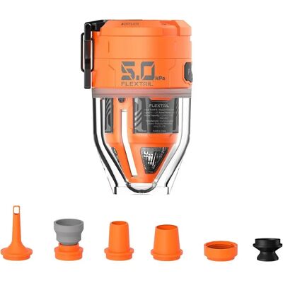 FLEXTAIL Max Pump 3 Hordozható 2 az 1-ben légpumpa narancssárga FLEXTAIL Max Pump 3 Hordozható 2 az 1-ben légpumpa narancssárga