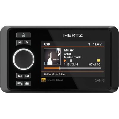 HERTZ CAPRI HD1 vezetékes távvezérlő CAPRI H100 fejegységhez fekete HERTZ CAPRI HD1 vezetékes távvezérlő CAPRI H100 fejegységhez fekete