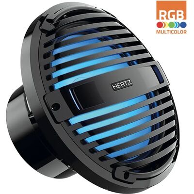 HERTZ HMS 12 B4-LD-C 12" tengeri mélynyomó RGB LED fekete HERTZ HMS 12 B4-LD-C 12" tengeri mélynyomó RGB LED fekete
