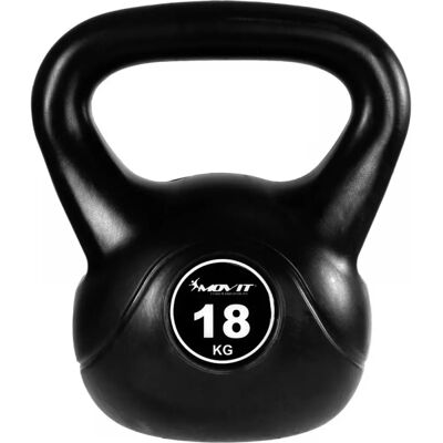 OEM Kettlebell MOVIT 18 kg fekete OEM Kettlebell MOVIT 18 kg fekete