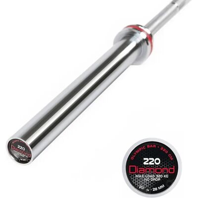 JK FITNESS Olimpai rúd Diamond 220 cm JK FITNESS Olimpai rúd Diamond 220 cm