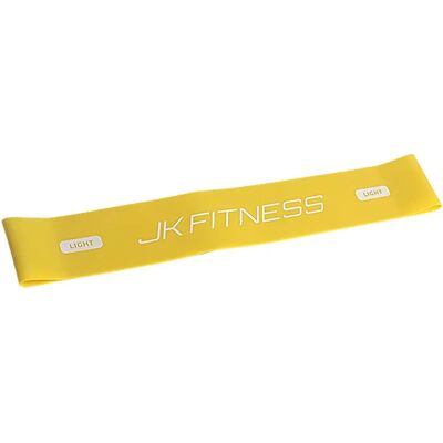 JK FITNESS Mini band erősítő szalag sárga könnyű JK FITNESS Mini band erősítő szalag sárga könnyű