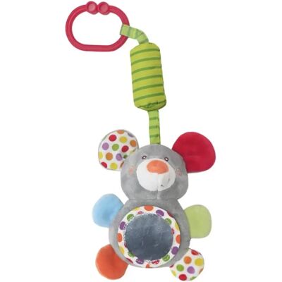 LORELLI Toys Campanula plüss babakocsi játék - egér LORELLI Toys Campanula plüss babakocsi játék - egér