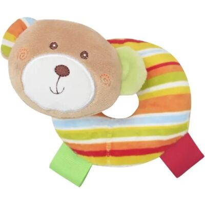 LORELLI Toys csörgő karika - Maci LORELLI Toys csörgő karika - Maci