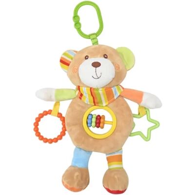 LORELLI Toys plüss csörgőjáték - Maci LORELLI Toys plüss csörgőjáték - Maci