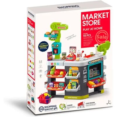 CHIPOLINO Supermarket készlet fény és hanghatásokkal CHIPOLINO Supermarket készlet fény és hanghatásokkal