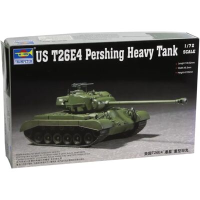 TRUMPETER 1/72 T26E4 Pershing amerikai nehéztank modell TRUMPETER 1/72 T26E4 Pershing amerikai nehéztank modell