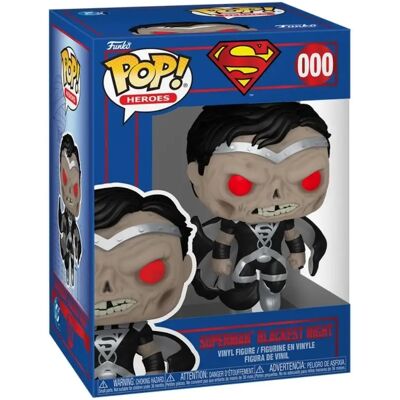 FUNKO Pop Heroes: Superman Blackest Night figura FUNKO Pop Heroes: Superman Blackest Night figura