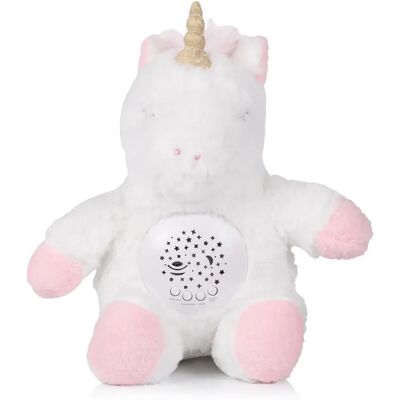 CHIPOLINO Little Unicorn projektoros zenélő plüss egyszarvú CHIPOLINO Little Unicorn projektoros zenélő plüss egyszarvú