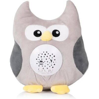 CHIPOLINO Little Owl projektoros zenélő plüss bagoly CHIPOLINO Little Owl projektoros zenélő plüss bagoly
