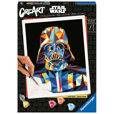 RAVENSBURGER CreArt Star Wars - Darth Vader festőkészlet 23731 RAVENSBURGER CreArt Star Wars - Darth Vader festőkészlet 23731