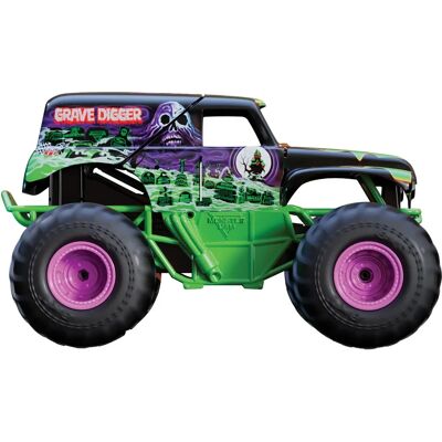 SPIN MASTER Monster Jam - Smash n Bash Grave Digger távirányítós monstertruck 1:15 6072500 SPIN MASTER Monster Jam - Smash n Bash Grave Digger távirányítós monstertruck 1:15 6072500