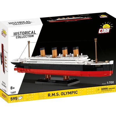 COBI Historical Collection RMS Olympic óceánjáró építőkészlet 1:700 COBI-1687 COBI Historical Collection RMS Olympic óceánjáró építőkészlet 1:700 COBI-1687