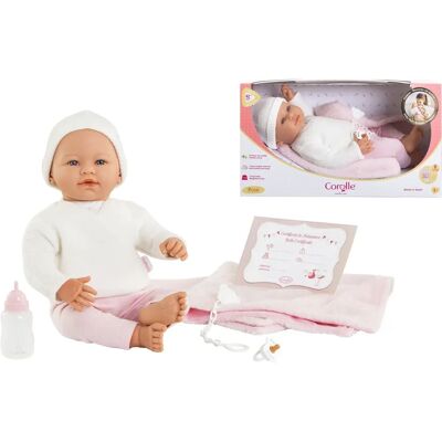 COROLLE Mon Grand Poupon rózsaszín újszülött baba takaróval 9000150080 COROLLE Mon Grand Poupon rózsaszín újszülött baba takaróval 9000150080