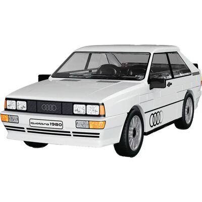 COBI Audi Quattro 1980 fehér autó építőkészlet COBI-24665 COBI Audi Quattro 1980 fehér autó építőkészlet COBI-24665