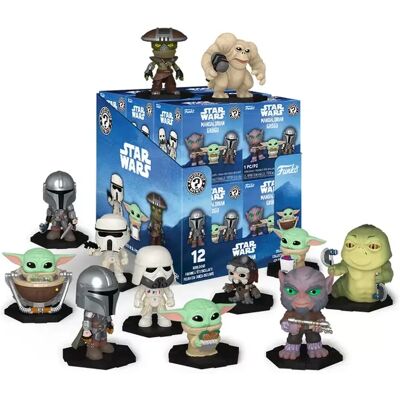 FUNKO Mystery Mini Star Wars: The Mandalorian and Grogu meglepetés figura 889698908191 FUNKO Mystery Mini Star Wars: The Mandalorian and Grogu meglepetés figura 889698908191