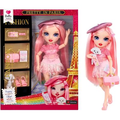 MGA ENTERTAINMENT Rainbow High Pretty in Paris Bella divat baba 248781-EUC MGA ENTERTAINMENT Rainbow High Pretty in Paris Bella divat baba 248781-EUC