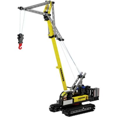 FISCHERTECHNIK TECHNIK Liebherr Raupenkran lánctalpas daru építőkészlet 579431 FISCHERTECHNIK TECHNIK Liebherr Raupenkran lánctalpas daru építőkészlet 579431