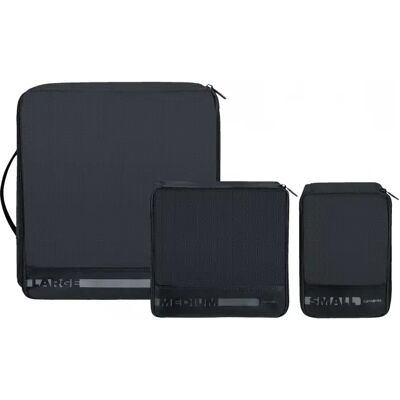 Samsonite Pack-Sized 3 darabos rendszerező táska szett fekete Samsonite Pack-Sized 3 darabos rendszerező táska szett fekete