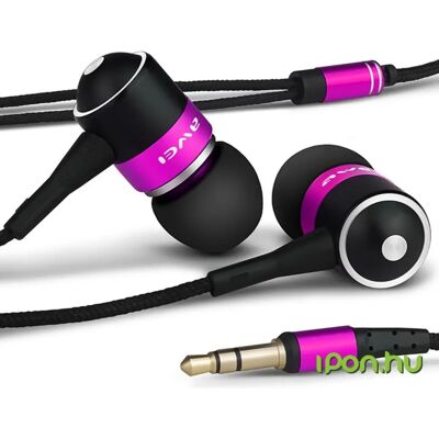 AWEI ES-Q3 In-Ear fülhallgató rózsaszín AWEI ES-Q3 In-Ear fülhallgató rózsaszín
