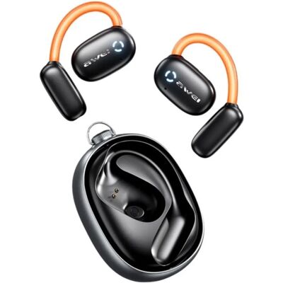 AWEI TZ13 bluetooth fülhallgató SZTEREO v5.4, mikrofon + töltőtok, FEKETE AWEI TZ13 bluetooth fülhallgató SZTEREO v5.4, mikrofon + töltőtok, FEKETE