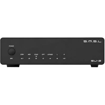 SMSL SU-2 Asztali DAC 24bit 192kHz DSD64 DoP Fekete SMSL-SU2-BLACK SMSL SU-2 Asztali DAC 24bit 192kHz DSD64 DoP Fekete SMSL-SU2-BLACK