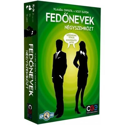 CZECH GAMES EDITION Fedőnevek négyszemközt társasjáték CZECH GAMES EDITION Fedőnevek négyszemközt társasjáték