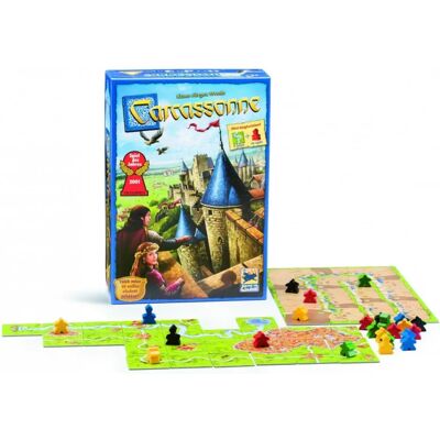 Hans Im Glück Carcassonne Társasjáték - Stratégiai Középkori Városépítés Hans Im Glück Carcassonne Társasjáték - Stratégiai Középkori Városépítés