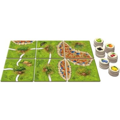 HANS IM GLÜCK Carcassonne A gyümölcsfák társasjáték kiegészítő NÉMET nyelvű HANS IM GLÜCK Carcassonne A gyümölcsfák társasjáték kiegészítő NÉMET nyelvű