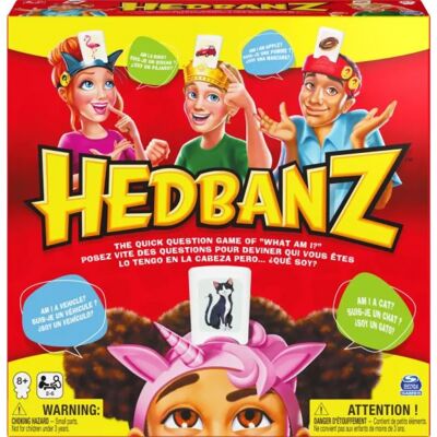 SPIN MASTER Hedbanz társasjáték angol változat SPIN MASTER Hedbanz társasjáték angol változat