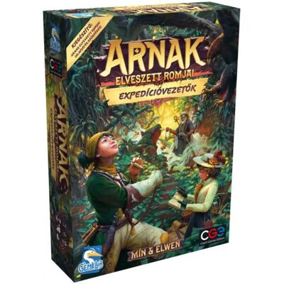 CZECH GAMES EDITION Arnak elveszett romjai - Expedícióvezetők társasjáték kiegészítő magyar változat CZECH GAMES EDITION Arnak elveszett romjai - Expedícióvezetők társasjáték kiegészítő magyar változat
