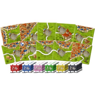 HANS IM GLÜCK Carcassonne A fogadások társasjáték kiegészítő HANS IM GLÜCK Carcassonne A fogadások társasjáték kiegészítő