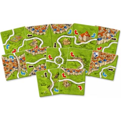 HANS IM GLÜCK Carcassonne Útirány mutató társasjáték kiegészítő HANS IM GLÜCK Carcassonne Útirány mutató társasjáték kiegészítő