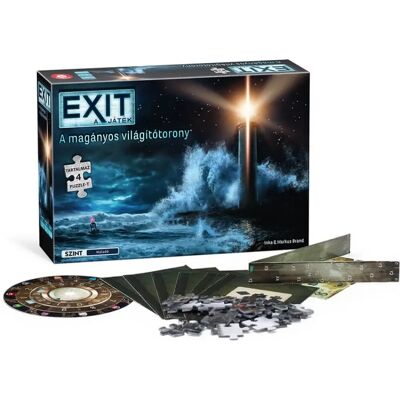PIATNIK Exit A játék és puzzle - A magányos világítótorony társasjáték PIATNIK Exit A játék és puzzle - A magányos világítótorony társasjáték