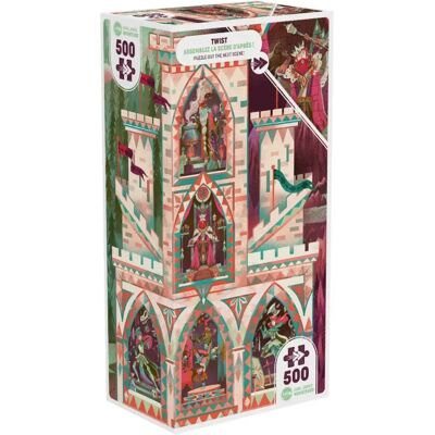 IELLO Puzzle játék 500 darabos Twist Collection: Karl James Mountford - Royal visit IELLO Puzzle játék 500 darabos Twist Collection: Karl James Mountford - Royal visit